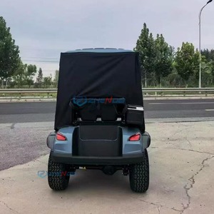 Light Blue Two‑seat Golf Cart With Black Enclosed Canopy New Design High Quality Affordable Price Electric Golf <b>Buggy</b> - Product Image 3