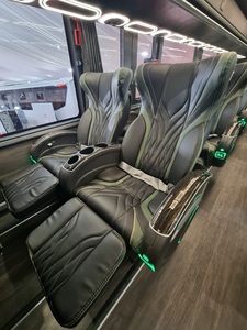 Asientos Aero de Lujo para Autobuses Volvo, Mercedes-Benz, <span class=keywords><strong>Setra</strong></span>, Scania, Van Hool, Materiales Impermeables de Tela/Cuero/Cuero Sintético, Seguros - Product Image 6