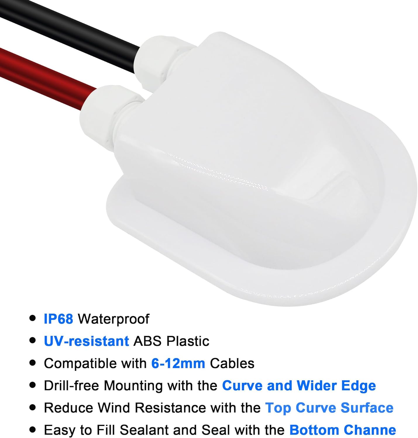 cable doble E (blanco)