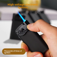 Nouveau Briquet Métallique Moderne Coupe-Vent avec Publicité Imprimée Rechargeable Haut de Gamme Vente en Gros