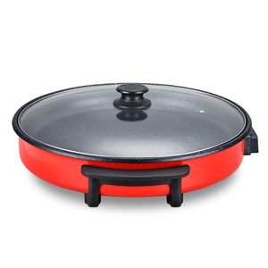 Sartén eléctrica <span class=keywords><strong>roja</strong></span> para hornear Satisfacer diferentes necesidades de cocina Sartenes eléctricas convenientes 1.9L hogar y cocina - Product Image 4