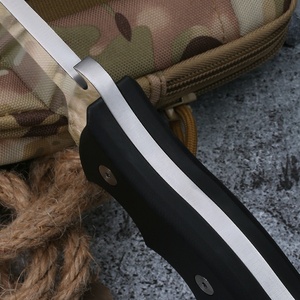 Cuchillo de Combate Recto de Acero Inoxidable de Alta Calidad Night Devil, Mango G10, Personalizable, OEM, para Supervivencia al Aire Libre, Camping, Bolsillo, EDC - Product Image 5