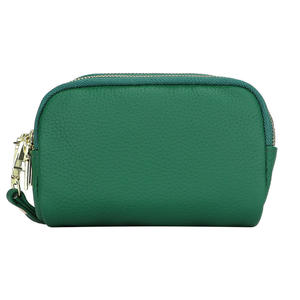 กระเป๋าใส่เหรียญหนังแท้ AndoBag, กระเป๋าใส่บัตรแบบพกพาหลายชั้นพร้อมซิปและสายคล้องข้อมือ, กระเป๋าคลัทช์ที่สมบูรณ์แบบสำหรับใช้ในชีวิตประจำวัน 1609 - Product Image 5