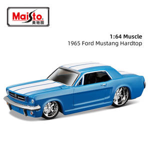 布拉戈1:64肌肉赛车小仿真迷你合金模型车轮压铸金属汽车卡车玩具 - Product Image 5