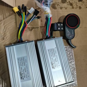 Contrôleur de scooter électrique à double moteur JB FOC 60v 50A 12 Mosfet avec accélérateur au pouce et écran LCD - Product Image 6