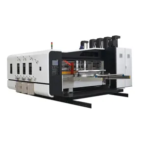 Best Quality Corrugated Carton Box Packaging Ink Flexo Printing Slotting Rotary Die Cutting Machine