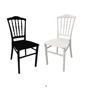 Silla de Plástico Económica para Bodas en Exteriores, con Respaldo Integrado, para Banquetes y Uso Doméstico - Product Image 3