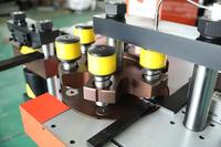 Machine de traitement de barres omnibus CNC 3-en-1 415V