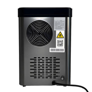 Nueva Máquina de Hielo Portátil Automática de Acero Inoxidable para Uso Comercial, Hotelero y Doméstico, Enfriada por Aire, Pequeña y Compacta - Product Image 2