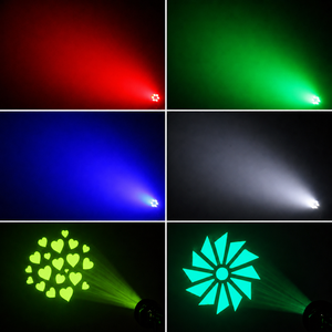 Mini 150W LED Moving Head Wash Gobo Licht IP20 21,5 Grad Wash 11 Grad Gobo 13/17CH DMX512 RDM Bühnenbeleuchtung für DJ-Events - Product Image 3