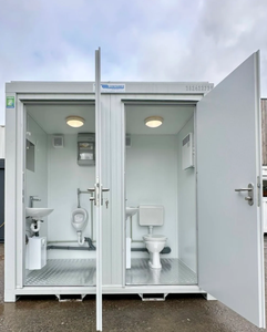 Bagno Prefabbricato di Lusso Portatile Sinoy <span class=keywords><strong>con</strong></span> <span class=keywords><strong>WC</strong></span> a Cassetta e Piatto Doccia Integrato - Product Image 2