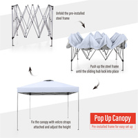 Tente de réception pliable rapide pour événements extérieurs 6x3 3x4.5 3x3 2x3 – Prix usine, haute qualité, vente en gros