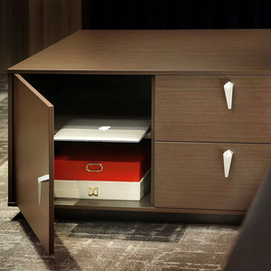 Văn phòng tối giản hiện đại, người độc thân bàn lớn, sếp, CEO, giám sát nội thất văn phòng, quản lý, bàn - Product Image 3