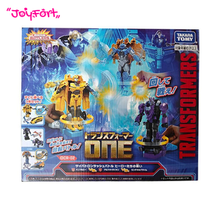 TAKARA TOMY Transformers ONE OCR-02 Paquete de 3 Figuras de Acción Bumblebee, <span class=keywords><strong>Arcee</strong></span> y Megatron, Juguete Robot 2 en 1, Juguetes Coleccionables - Product Image 1