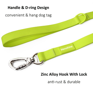 Set di Collare, Guinzaglio e Pettorina per Cani alla Moda in Morbida Gomma PVC Impermeabile con Design Personalizzato - Product Image 3