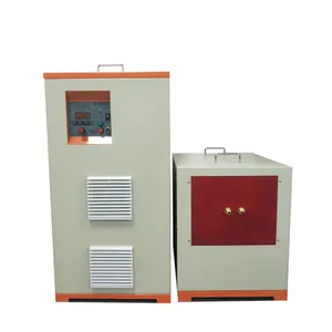 110kW medium frequency induction heating equipment for melting, forging, welding, quenching portable electric furnace