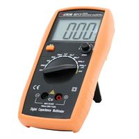 Pengukur kapasitansi Digital 6013 RuoShui rentang Manual 2000 hitungan 20000uF LCR Meter penguji kapasitor Multimeter