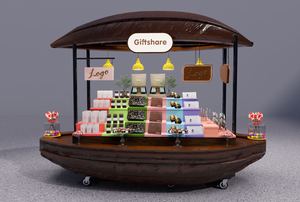 <span class=keywords><strong>Chariot</strong></span> de nourriture pour hot-dogs en forme d'arachide, stand de présentation de restauration rapide, <span class=keywords><strong>bar</strong></span> à bonbons, <span class=keywords><strong>chariot</strong></span> à grains de café utilisé dans les centres commerciaux - Product Image 4