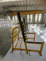 Équipement de musculation de type commercial avancé, équipement de salle de sport commercial, banc de musculation et machine à squats avec personnalisation des couleurs