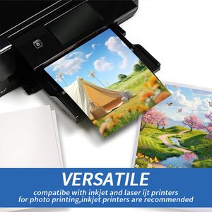 <span class=keywords><strong>Carta</strong></span> Fotografica Professionale di Alta Qualità 260gsm <span class=keywords><strong>per</strong></span> Stampa a Getto d'Inchiostro, Lucida, 180g 200g 230g, Formati 3R 4R 5R - Product Image 2