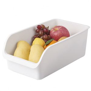 Refrigerator <b>Storage</b> <b>Box</b> PP Material Food Grade <b>Drawer</b> Freezer <b>Box</b> Folding Multifunction Beverage Fruit Egg Vegetable - Product Image 5