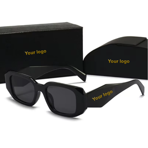 Lunettes de <span class=keywords><strong>soleil</strong></span> PRA 2025 : Nouveaux modèles personnalisables à petite monture, pour femmes et hommes, de marque de luxe, vente en gros - Product Image 1