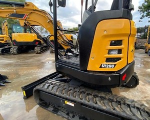 La Nueva Miniexcavadora de Orugas SY26U de 2.76 Toneladas, con una Cucharón de 0.06 m³ y una Potencia de 15.2 kW, Puede Usarse de Forma Flexible en Obras de Construcción - Product Image 4