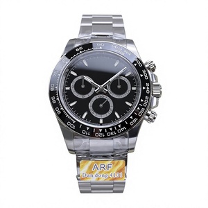 Reloj de Alta Calidad, Resistente al Agua, 40 mm, Fábrica ARF, Acero 904L, Movimiento 4131, Cronógrafo, Panda Negro, Reloj de Buceo - Product Image 1