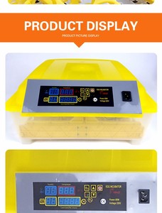 <span class=keywords><strong>Hhd</strong></span> <span class=keywords><strong>Mini</strong></span> <span class=keywords><strong>Couveuse</strong></span> Automatique pour 56 Œufs, Double Alimentation 220V et 12V, Incubateur à Poulets - Product Image 5