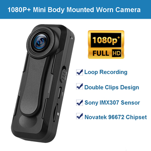 <span class=keywords><strong>BOBLOV</strong></span>-minicámara montada en el cuerpo, grabación en bucle, sellos de tiempo, W1 1080P - Product Image 6