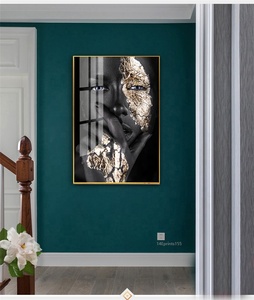 Imprimé en résine moderne africaine, décoration murale, toile, impression africaine, tendance 2020 - Product Image 4