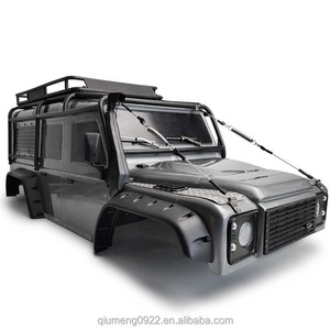 Pièces de rechange pour pare-brise en métal <span class=keywords><strong>Defender</strong></span> Bronco G500 MST KM2 pour véhicule RC 1/10 AXIAL SCX10 JEEP Cherokee TRAXXAS <span class=keywords><strong>TRX4</strong></span> - Product Image 5