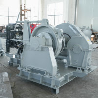 Treuil/guindeau/palan/tugger diesel marin en alliage 10T à haute résistance de qualité industrielle