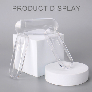 Boîte de maquillage vide compacte et légère en plastique ABS recyclable, avec logo personnalisé OEM&ODM, pour usage cosmétique individuel, idéale pour le blush. - Product Image 2