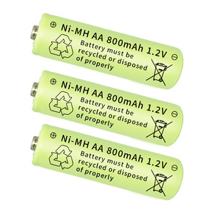 GOODCELL Factory Custom Ni-MH <span class=keywords><strong>1.2V</strong></span> AA <span class=keywords><strong>800mAh</strong></span> Bateria para Lanterna Médica Consumer Electronics Brinquedos - Product Image 1
