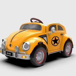 Voiture électrique tout-terrain rétro pour enfants à quatre roues, <span class=keywords><strong>prix</strong></span> usine, 2-7 ans, batterie 12V, moteur 380, plastique durable - Product Image 5