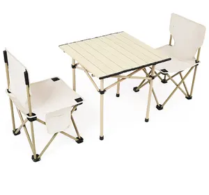 Vendas quentes Mesas Dobráveis e Cadeiras Camping Outdoor Cadeiras Mesa Portátil Pliante Ultraleve Ferramentas Piquenique Equipamento Desk