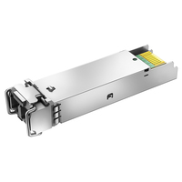 622M SFP SMF 1550nm 100km Dubleks LC Ticari Fiber Optik Alıcı-Verici Modülü