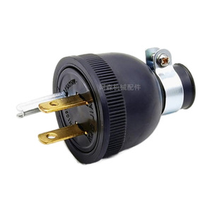 ปลั๊กไฟฟ้าแบบสามขาขนาดเล็ก 15A 250V สำหรับเครื่องกำเนิดไฟฟ้า แบบ NEMA 5 มาตรฐานอเมริกัน ใช้ได้กับน้ำมันเบนซินสองชนิด - Product Image 2