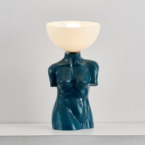 Modern Creative Table <b>Lamp</b> 60cm Height E27 LED Eye Caring For Bedroom Living Room <b>Shelf</b> Use - Product Image 2