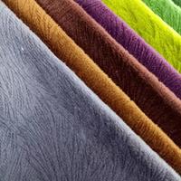 Tissu en velours Burnout, tissu en velours bon marché pour la décoration intérieure