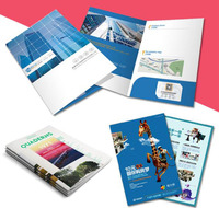 Dossier de présentation personnalisé, dossier de classement, dossier en papier imprimé