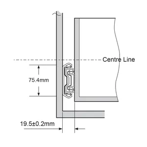 SNEIDA 1200mm Totalmente extendido Heavy-duty cajón diapositivas bloqueo telescópico canal diapositivas para caja de herramientas de aluminio impermeable UTE camión