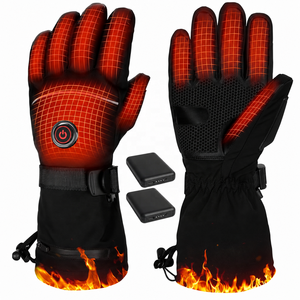 Gants chauffants rechargeables pour l'hiver, à doigts entiers, avec sangle de poignet réglable, pour les sports de plein air, le cyclisme, le <span class=keywords><strong>ski</strong></span> - Product Image 1