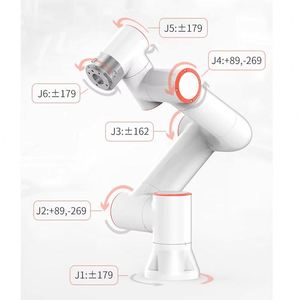 Pinza Robótica Colaborativa FR3 con Motor PLC, 6 Mandíbulas, Accionamiento Servoeléctrico para Recoger y Colocar, 220V 600W - Product Image 2