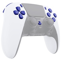 Options de partage D-pad personnalisées Boutons de face d'accueil R1 L1 R2 L2 Touches de déclenchement Boutons complets de remplacement pour contrôleur PS5 Edge