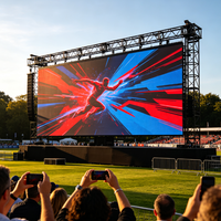 Écran LED Shengpeng pour publicité extérieure, affichage LED P3.91, panneau mural vidéo LED, 7680Hz, écran LED de location pour événements sur scène