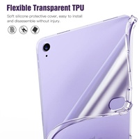 Nouveauté Étui de protection souple transparent antichoc pour tablette Apple iPad Air 5 10.9 2022 Fundas