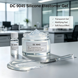 ซิลิโคนอีลาสโตเมอร์เจลเกรดเครื่องสำอาง DC 9045 INCI ไซโคลเพนทาไซล็อกเซน ไดเมทิคอน/ไวนิล ไดเมทิคอน ครอสโพลีเมอร์ สตาร์ เคม - Product Image 1