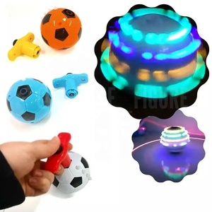 Juguetes de fiesta para niños, camisetas giratorias con luz, puntera giratoria de fútbol, equilibrio eléctrico - Product Image 4